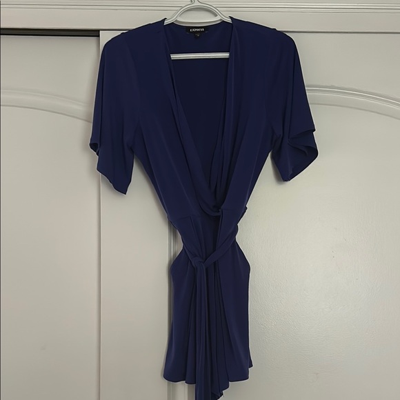 Express Blue Romper - Picture 2 of 3